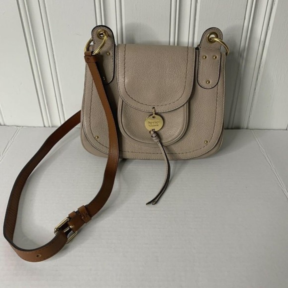 SEE BY CHLOE 2018 Beige Tan Leather Susie Bag